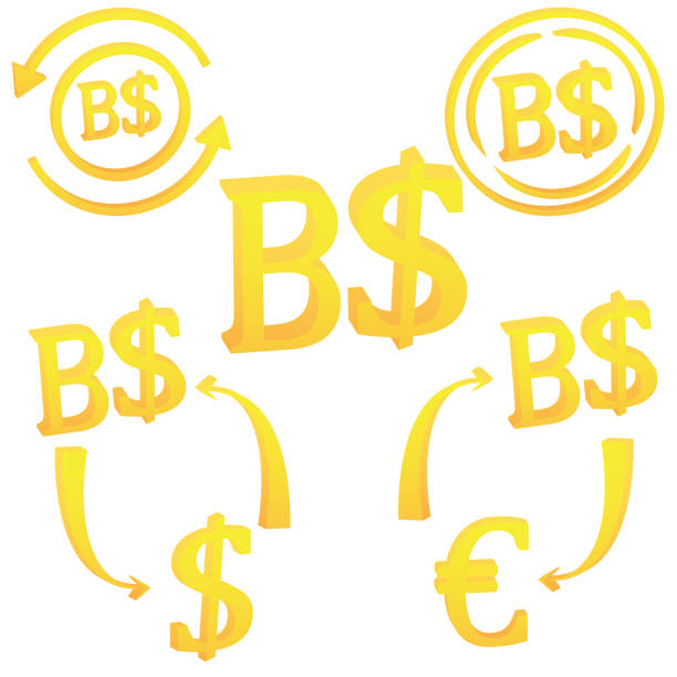 ikon simbol mata uang dolar brunei dari kesultanan brunei - brunei money ilustrasi stok