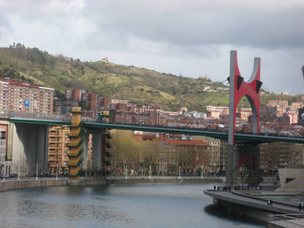 istock La Salve Bridge on the Bilbao estuary, Spain 1223040143