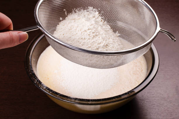 istock Baking Ingredients and Utensils for Cooking Sponge Cake. 1223044254