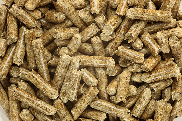 istock close up of wood pellets as background 122304812
