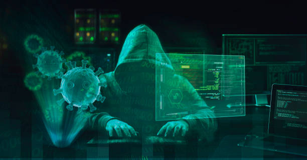 covid-19  hacker scam stock photo