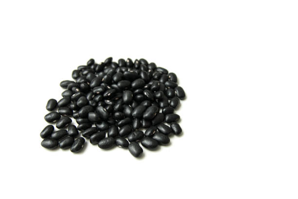 istock Pile the Black beans. Also know as feijao in brazil 1223051266