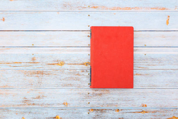 istock Hardcover book on the table 1223051434