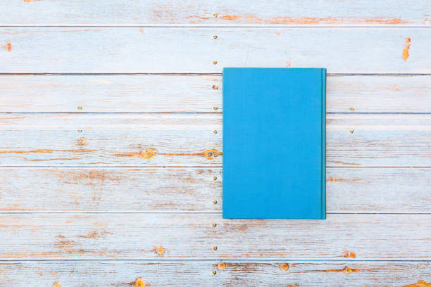 istock Hardcover book on the table 1223051456