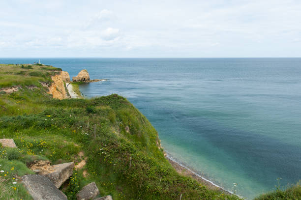 istock View at the Atlantic Ocean from the Pointe du Hoc 1223052234