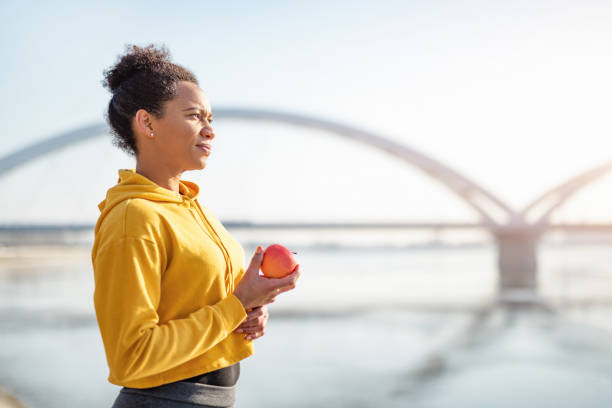 istock Apple a day keeps a doctor away. 1223055059