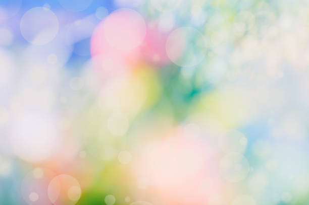 istock Abstract colorful background with defocused bokeh light 1223057081