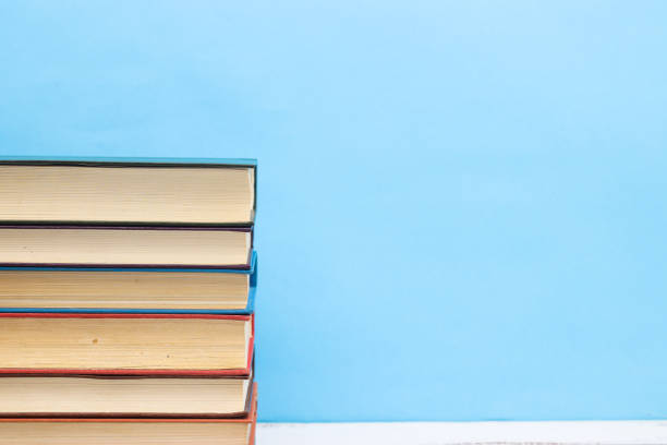 istock Pile of different books on the table 1223060670