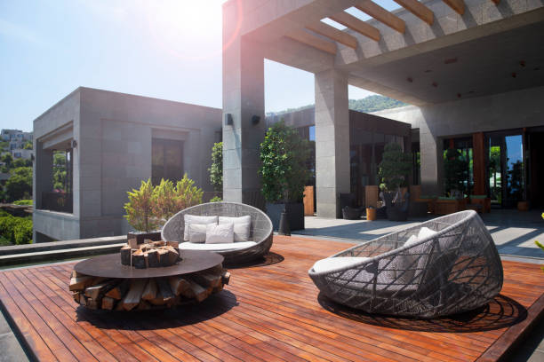 Outdoor relax in luxurious style