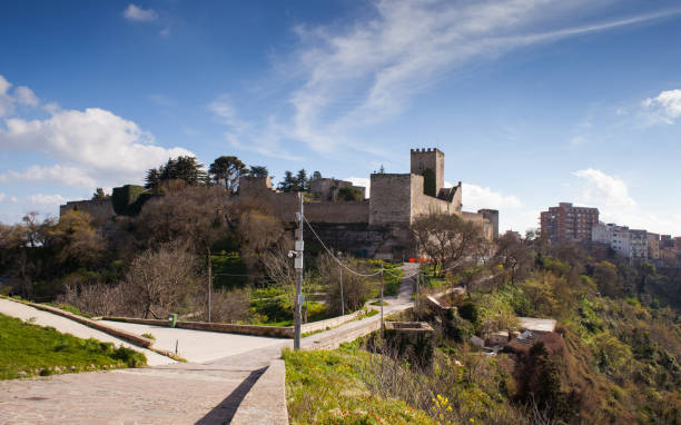 istock The Castello di Lombardia - Lombardy Castle, Enna 1223068622