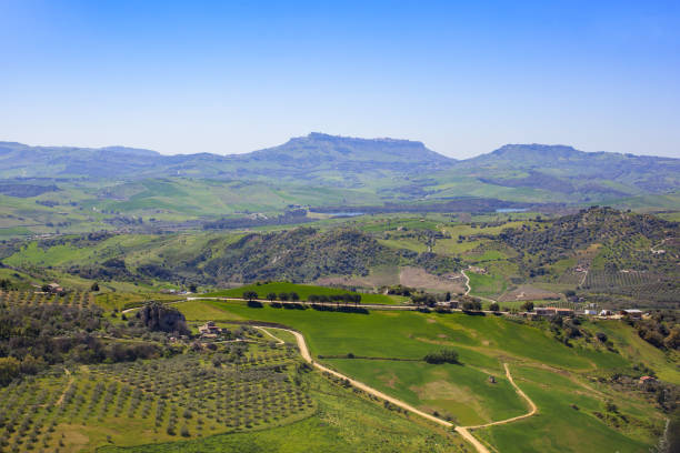 istock View of Enna and Calascibetta skyline 1223068629