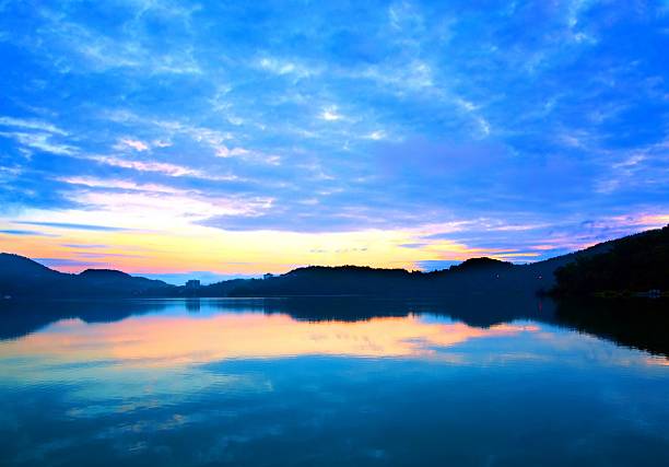 istock Sunrise at Sun Moon Lake 122307729