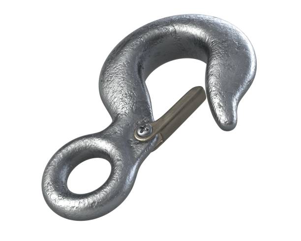 istock 3D render of lifting crane hook isolated on white 1223077316