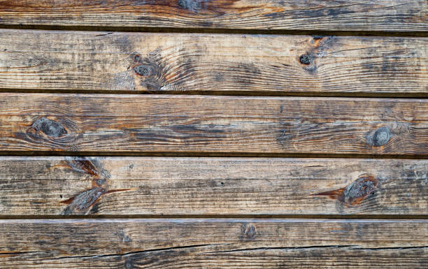 istock Wood planks texture background. Light grey surface of old wood 1223083321