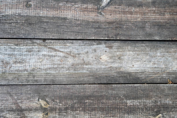 istock Wood planks texture background. Light grey surface of old wood 1223083354