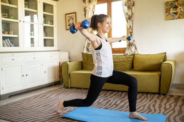 istock Teenager doing sport 1223089767