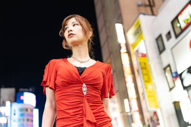 istock woman engaged in night work club 1223093685
