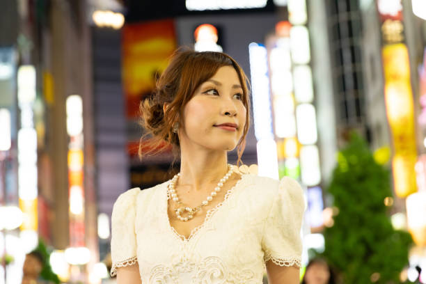 istock woman engaged in night work club 1223099145