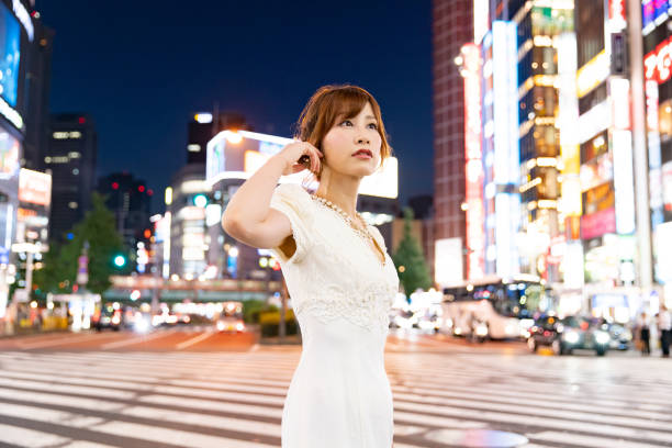 istock woman engaged in night work club 1223099727