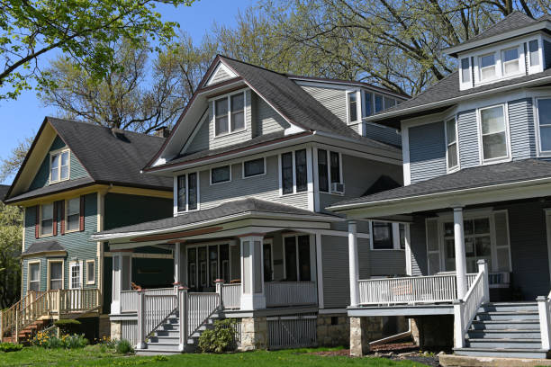 istock Residential houses, Chicago 1223104343