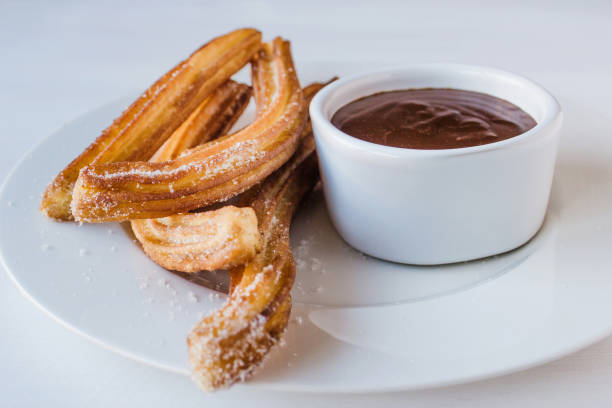 istock Churros and Chocolate in Spain 1223113303