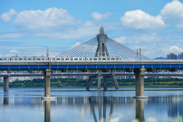 istock View of Jamsil Railway Bridge. 1223121308