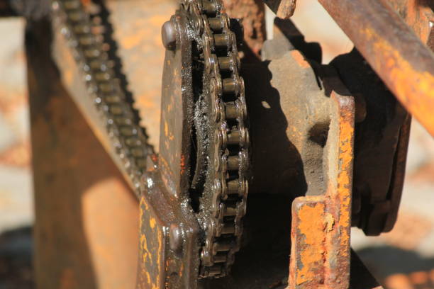 istock Old bicycle parts, not used, very old 1223123061