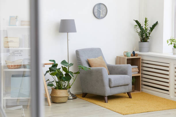 istock Cosy armchair at home 1223123293