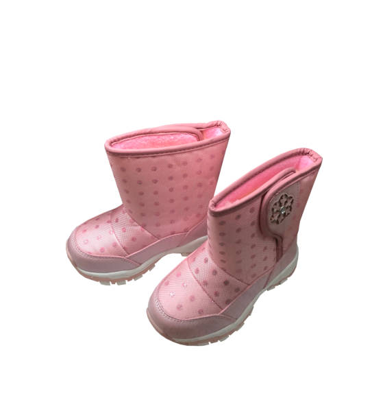 istock Isolated on white background baby and bright colored shoes 1223125740