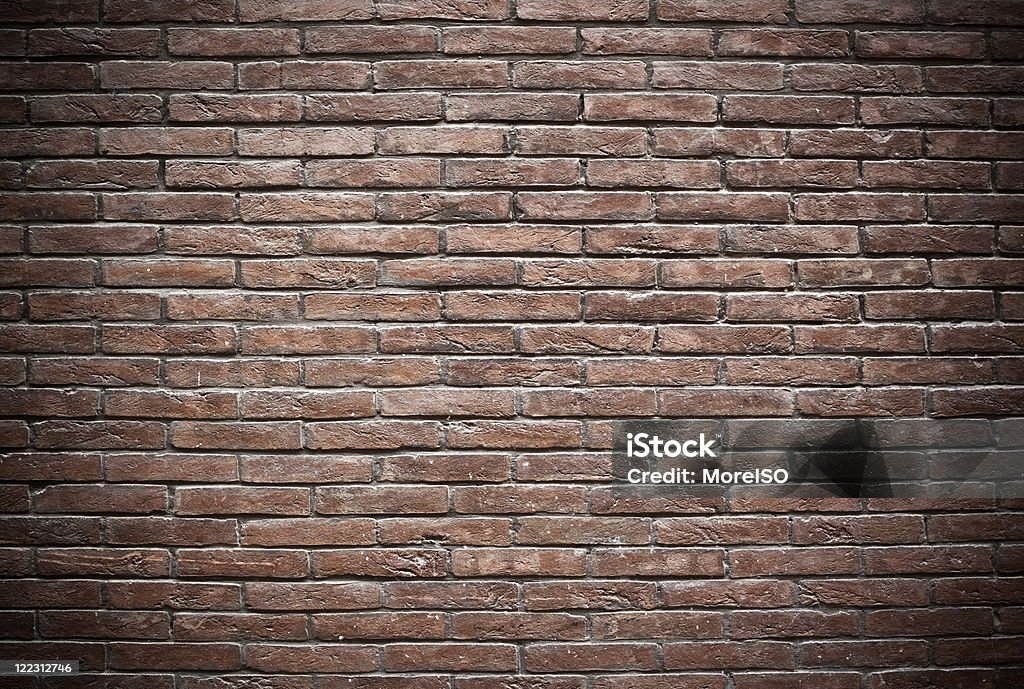 Gran patrón de fondo de textura de pared de ladrillos - Foto de stock de Ladrillo libre de derechos