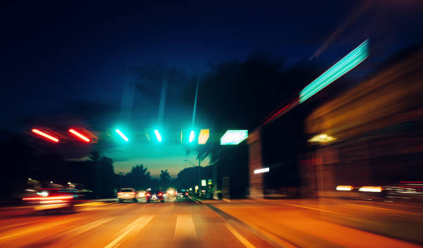 istock Deserted avenue in Miami 1223130125