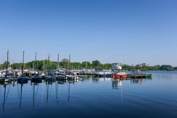 istock Sailing boats in the harbor at summer 1223130804