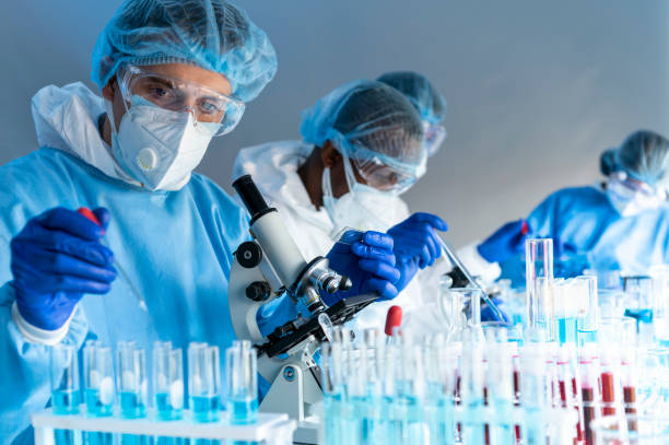 istock virus experts test for coronavirus covid 19 vacinne in laboratory 1223136626
