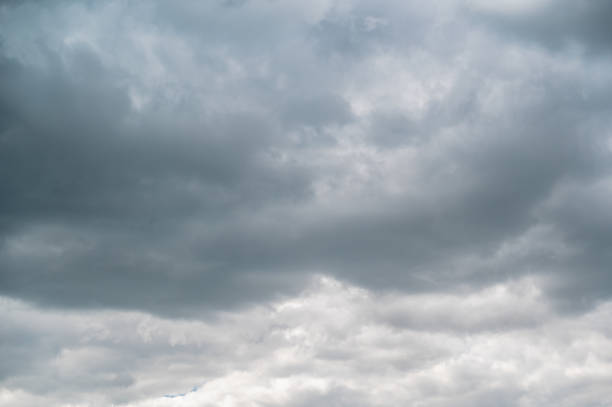 istock A low angle shot of a beautiful cloudscape on a blue sky background 1223137830