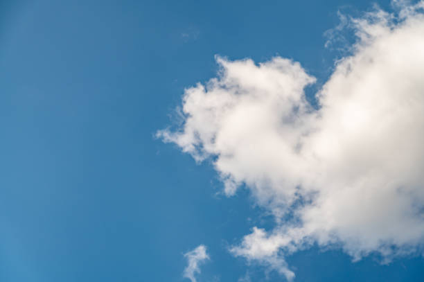 istock A low angle shot of a beautiful cloudscape on a blue sky background 1223137841