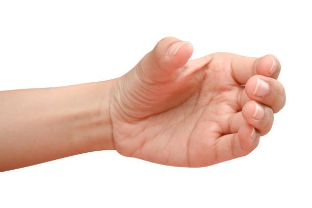 istock hand holding something like a bottle or can 1223138329
