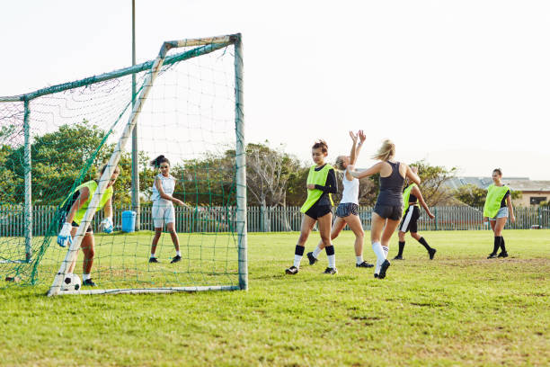 istock She's leading her team to victory 1223152384