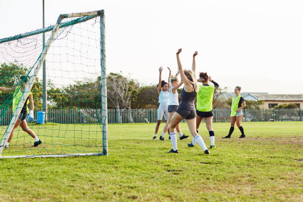 istock Last minute goals are always the best 1223152391
