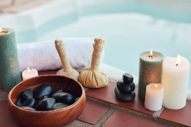 istock Nothing says zen as much as hot stones 1223154865