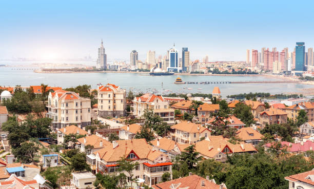 istock German-style historical buildings in Qingdao, China. 1223155328