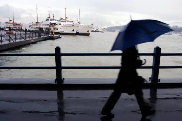 Photo of Rainy Day in Istanbul, Turkey