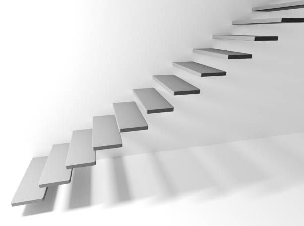 istock Staircase with steps in the air 1223164634
