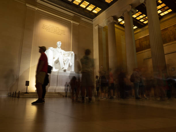 istock Lincoln Memorial long exposure. 1223166283