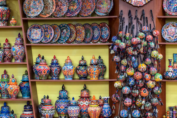 istock Traditional Turkish decorative ceramics for interior 1223170070