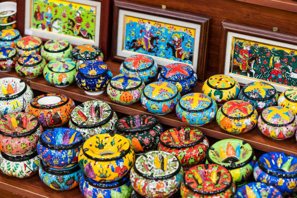 istock Traditional Turkish decorative ceramics for interior 1223171074