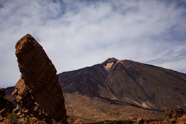 istock Rocky mountains around a volcano 1223174128