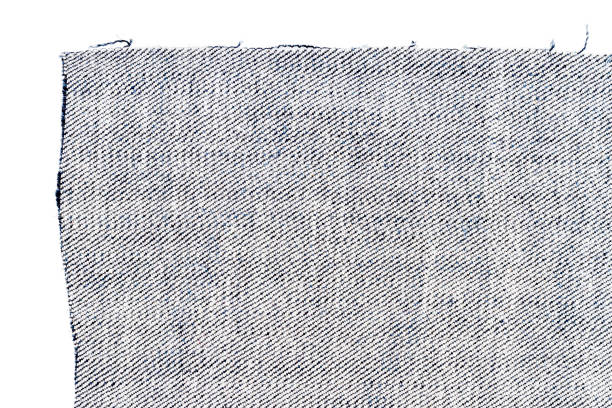istock Piece of blue jeans fabric 1223180741