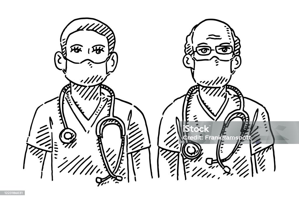 Vetores de Desenho De Enfermeira Feminina E Masculina e mais imagens de  Duas pessoas - Duas pessoas, Profissional de enfermagem, Adulto - iStock