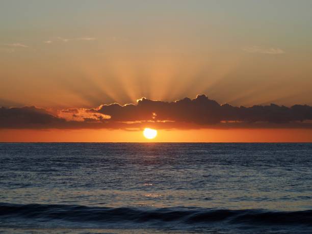 istock Sunrise Over the Pacific Ocean 1223187488