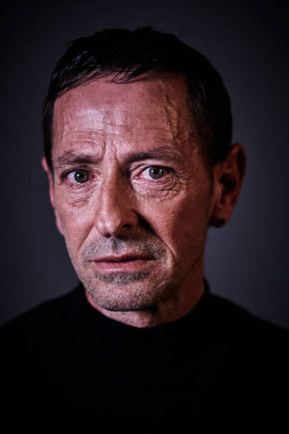 istock Portrait of a man dressed in black 1223189994